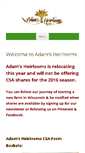 Mobile Screenshot of adamsheirlooms.com